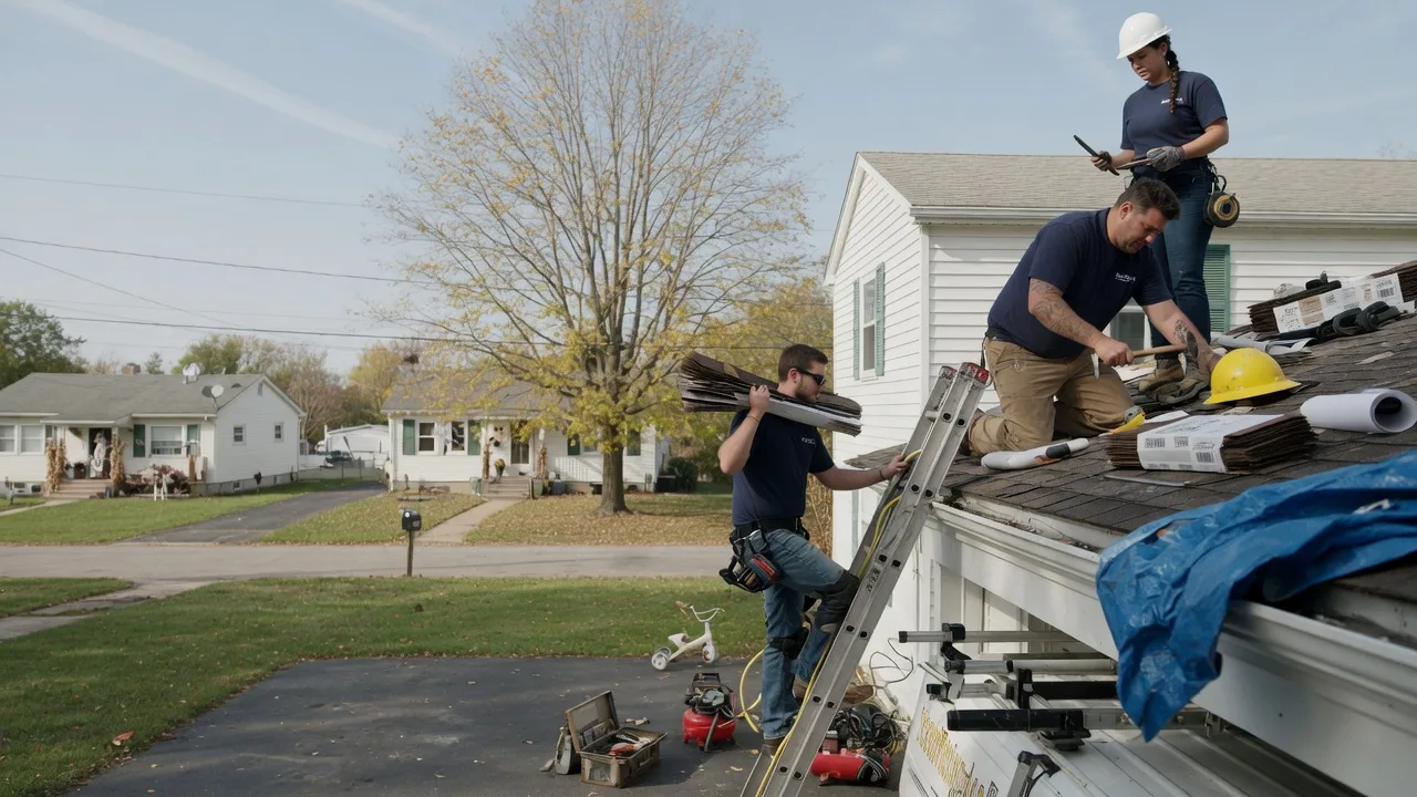 Local Roofing Contractors in Shumway, IL near me